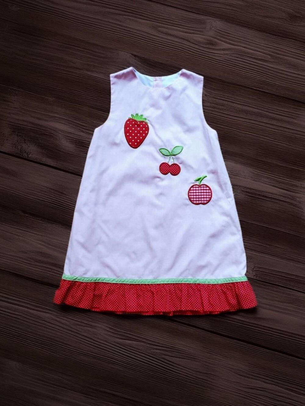 Candyland A-Line Fruit Dress Size 6